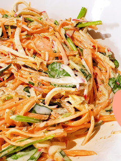 ごま味にんじんサラダ 大量消費にも☆-レシピのメイン写真
