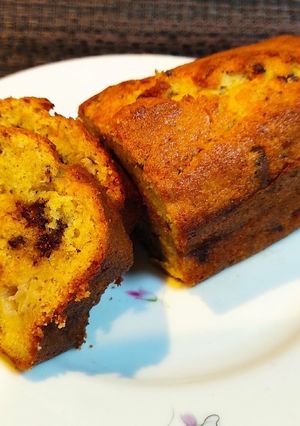 特殊材料なし♪チョコバナナパウンドケーキ-レシピのメイン写真