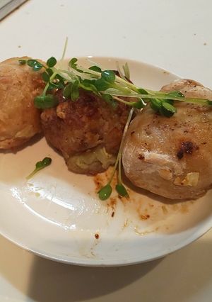 男の料理、肉巻きポテト-レシピのメイン写真