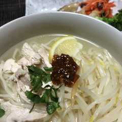 รูปของ レモン塩麹フォーもどき