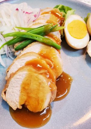 超簡単★しっとり絶品鶏むねチャーシュー-レシピのメイン写真