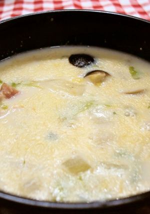 白菜の豆乳スープ-レシピのメイン写真