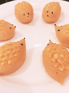 ハリネズミのスイートポテト-レシピのメイン写真
