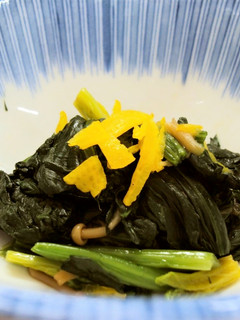 ほうれん草のなめ茸和え-レシピのメイン写真