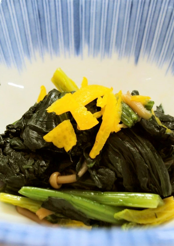 ほうれん草のなめ茸和え-レシピのメイン写真