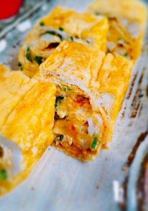 ♪鶏胸チャーシューと三つ葉の卵焼き♪-レシピのメイン写真