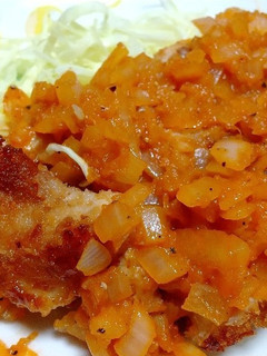 とろ〜りチーズカツのオニオンソースがけ☆-レシピのメイン写真