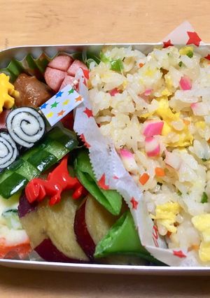 幼稚園 お弁当 子供大好き チャーハン-レシピのメイン写真