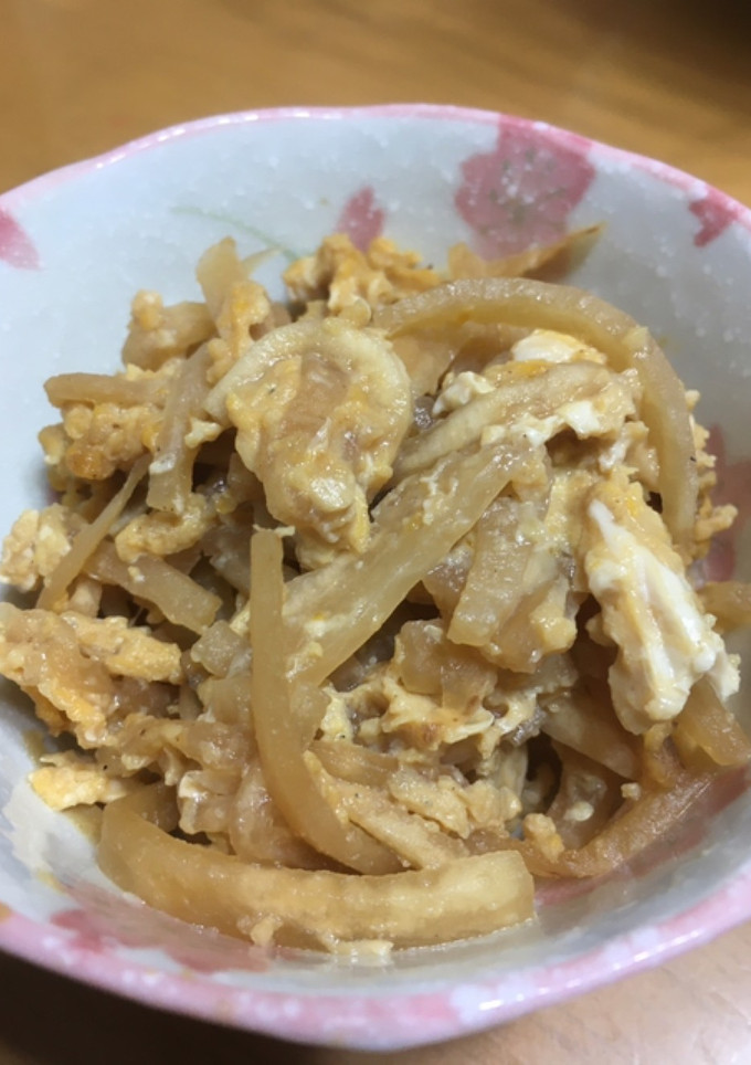 大根の卵とじ-レシピのメイン写真