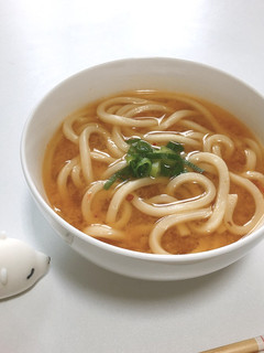 「一人暮らしに優しい」ピリ辛うどん!-レシピのメイン写真