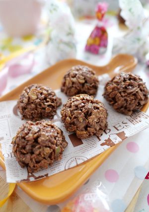 すぐできる！罪悪感半分のチョコクランチ-レシピのメイン写真