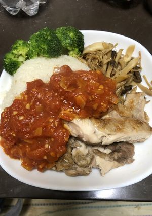 簡単!ワンプレートチキンライス-レシピのメイン写真