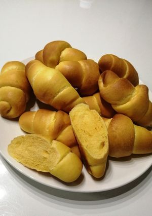 にんじんロールパン-レシピのメイン写真