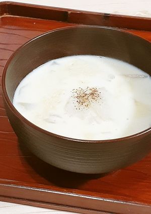 聖護院だいこんの豆乳スープ-レシピのメイン写真