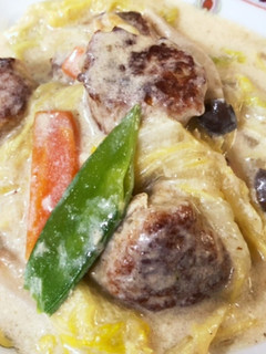 白菜と肉団子の中華風クリーム煮-レシピのメイン写真