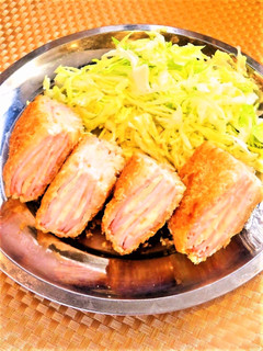☺お弁当にも☆萌え断♡しましまハムカツ☺-レシピのメイン写真