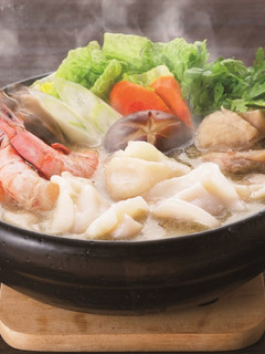 ぽかぽか☆ぷるもち水餃子鍋-レシピのメイン写真