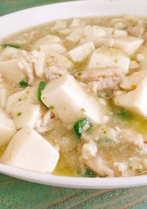 白麻婆豆腐-レシピのメイン写真