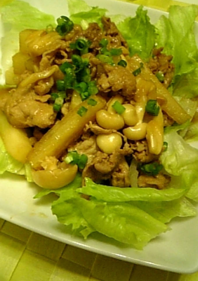 豚肉と野菜のオイスターソース炒め。-レシピのメイン写真