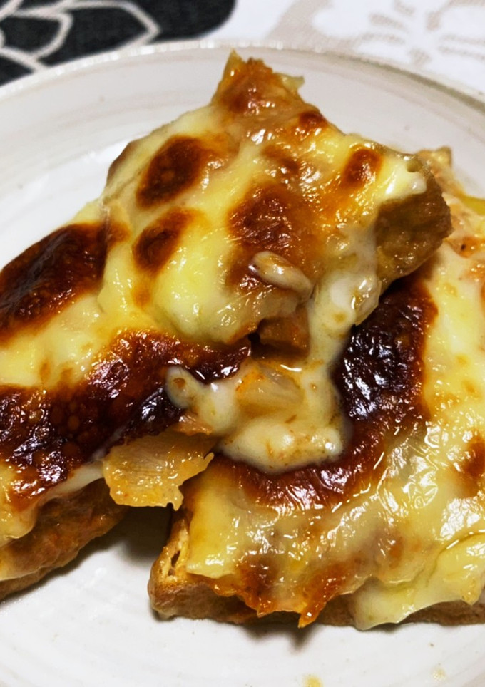 厚揚げキムチーズマヨ焼き-レシピのメイン写真