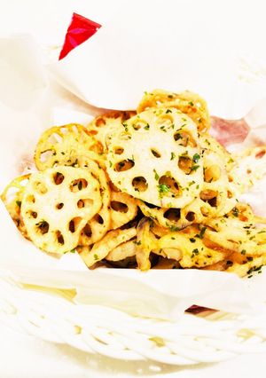 美肌れんこんチップ-レシピのメイン写真
