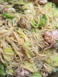 減量飯 糖質0麺で焼きそば風-レシピのメイン写真