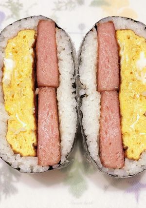 おにぎらず☆スパム卵焼き-レシピのメイン写真