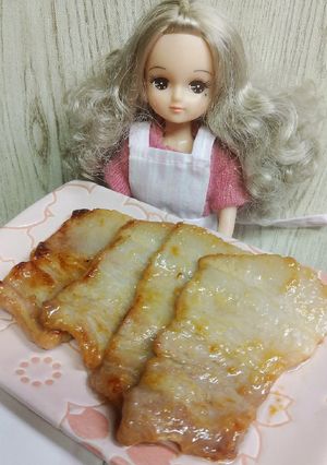 リカちゃん♡豚バラの白味噌漬けღ•ɷ•-レシピのメイン写真
