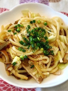 搾菜だけで美味しい中華焼きうどん♡-レシピのメイン写真