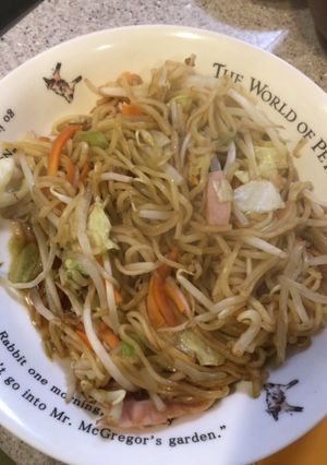 ポリ袋でつくる焼きそば-レシピのメイン写真
