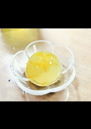 柚子茶の寒天ぜりー-レシピのメイン写真