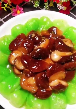 チンゲンサイと椎茸の野菜炒め-レシピのメイン写真