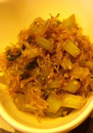 ✿大根の葉とじゃこの佃煮✿-レシピのメイン写真