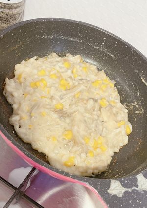 チーズリゾット-レシピのメイン写真