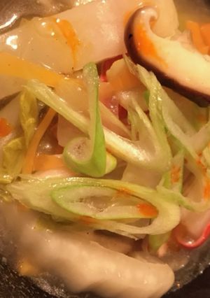 鍋の残り材料で次の日は温豆腐中華あんかけ-レシピのメイン写真