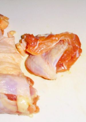 鶏肉は縦に切ると切りやすい♪-レシピのメイン写真