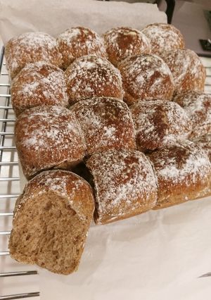 煮豆でしっとりふわふわちぎりパン-レシピのメイン写真