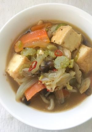 簡単ヘルシー☆絹厚揚げのスープカレー-レシピのメイン写真