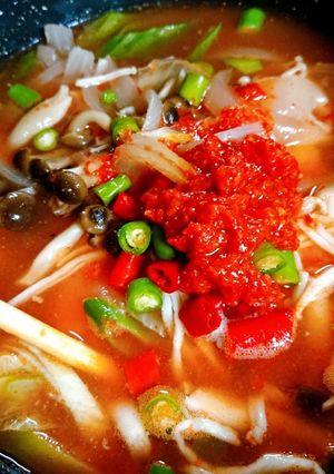 激辛野菜スープ-レシピのメイン写真