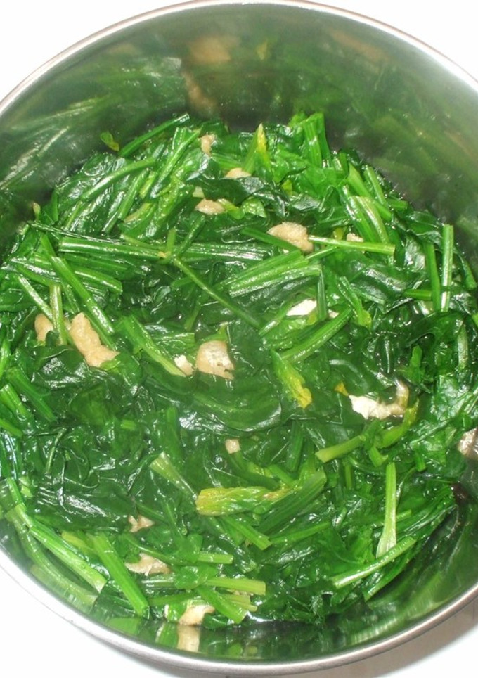 ミネラルほうれん草の煮びたし♪簡単-レシピのメイン写真