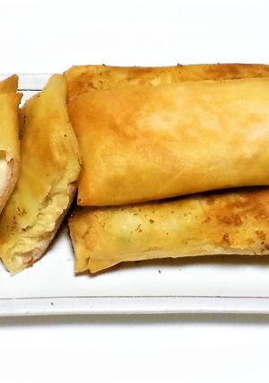 【リメイク】ポテトサラダの春巻き-レシピのメイン写真