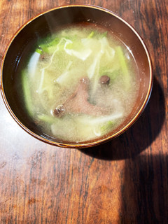 あみたけと根菜の味噌汁-レシピのメイン写真