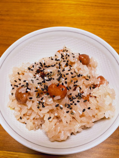 うちのお赤飯☆金時豆と蒸し器で作る-レシピのメイン写真