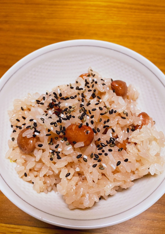 うちのお赤飯☆金時豆と蒸し器で作る-レシピのメイン写真