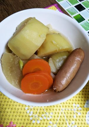 茅乃舎だしで作る和風ポトフ-レシピのメイン写真