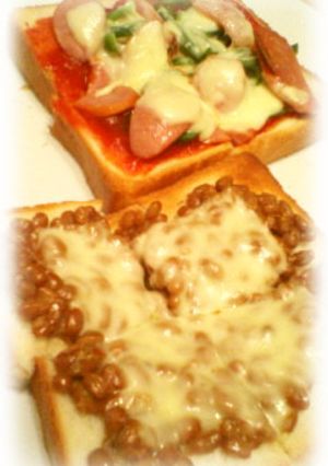 簡単いろいろトースト-レシピのメイン写真