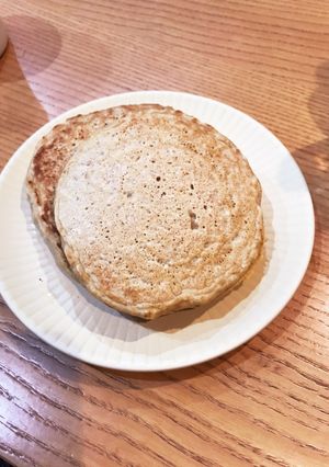 ふんわりオーバーナイトオーツのパンケーキ-レシピのメイン写真