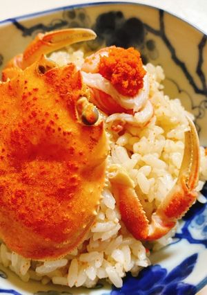 せこ蟹飯 冬のご馳走-レシピのメイン写真
