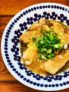 鶏もも肉のみぞれ煮-レシピのメイン写真
