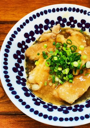 鶏もも肉のみぞれ煮-レシピのメイン写真